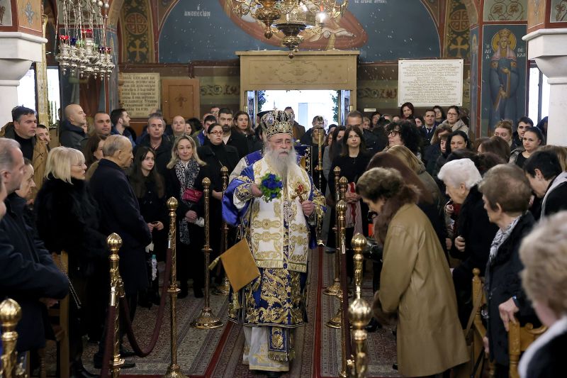 Τα Άγια Θεοφάνεια στην Ιερά Μητρόπολη Δράμας